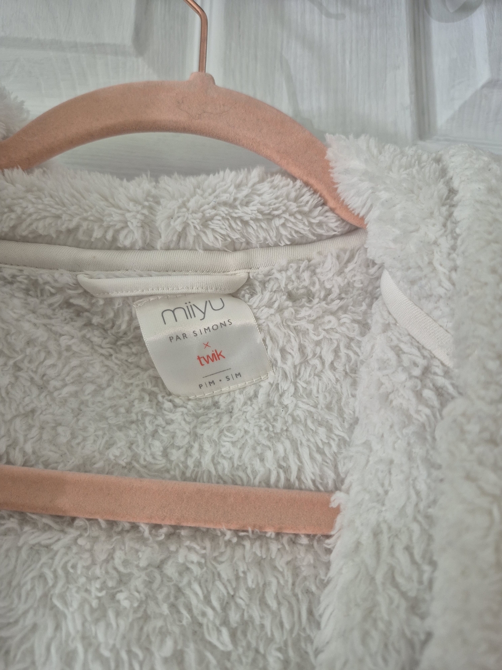Cozy Cream Robe Jacket - Picture 2 of 3